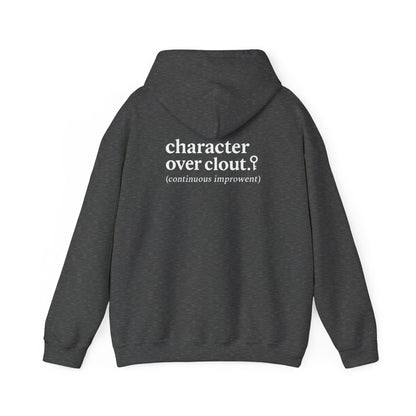 Character Over Clout Hoodie - Unisex