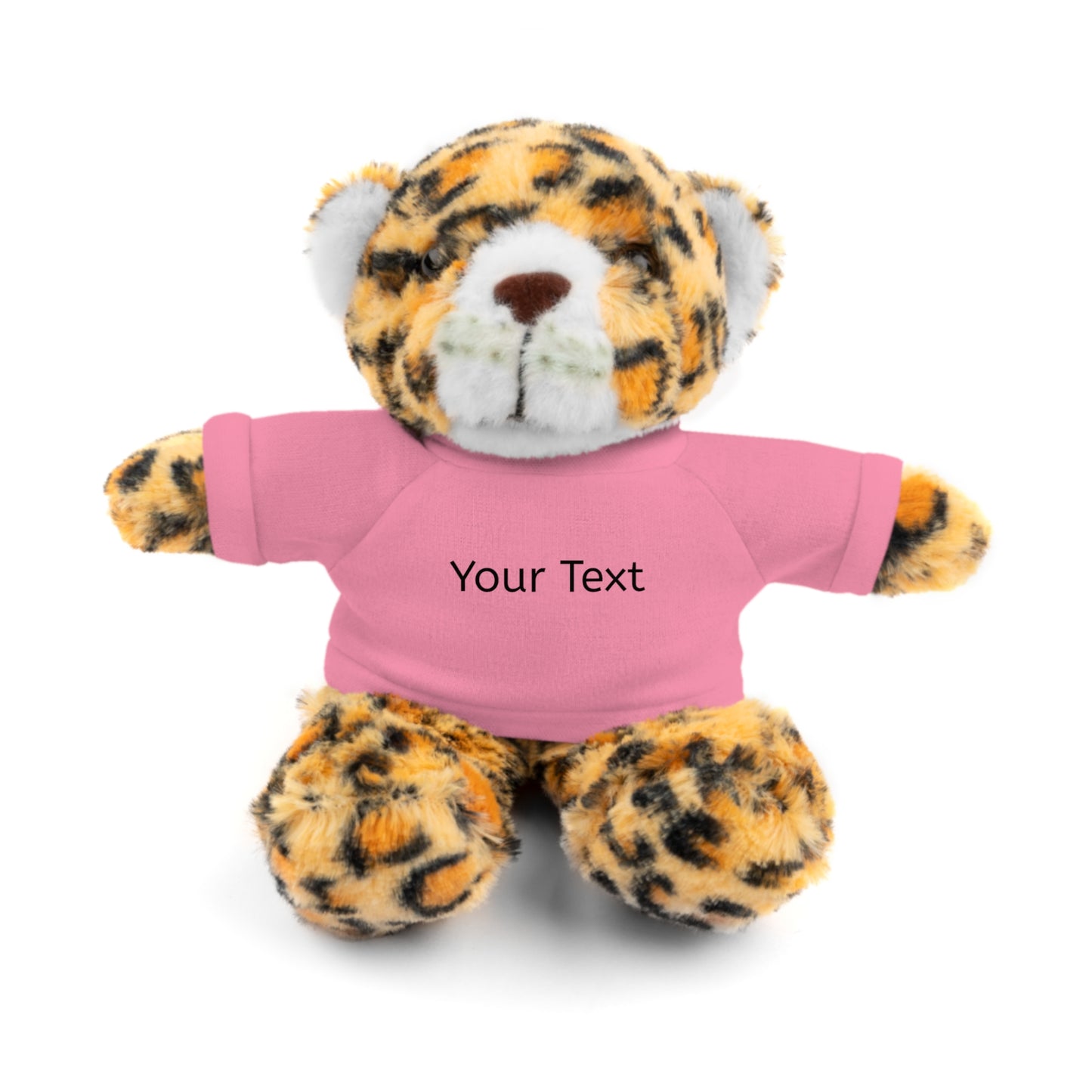 Personalized Stuffed Animal with Tee, Custom Teddy Bear Gift, Cuddly Plush Toy
