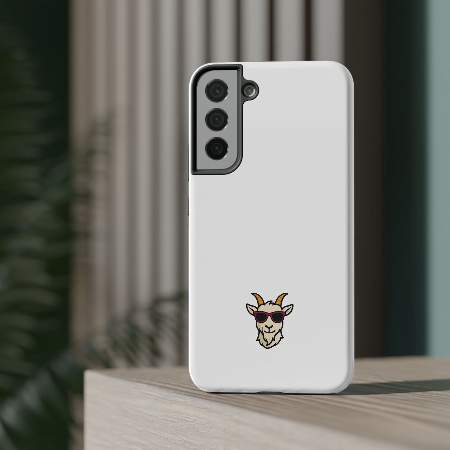 Goat Logo Impact-Resistant Phone Case