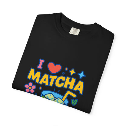 Matcha-Lover Unisex Garment-Dyed T-shirt