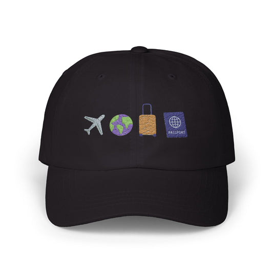Travel-Inspired Classic Cap