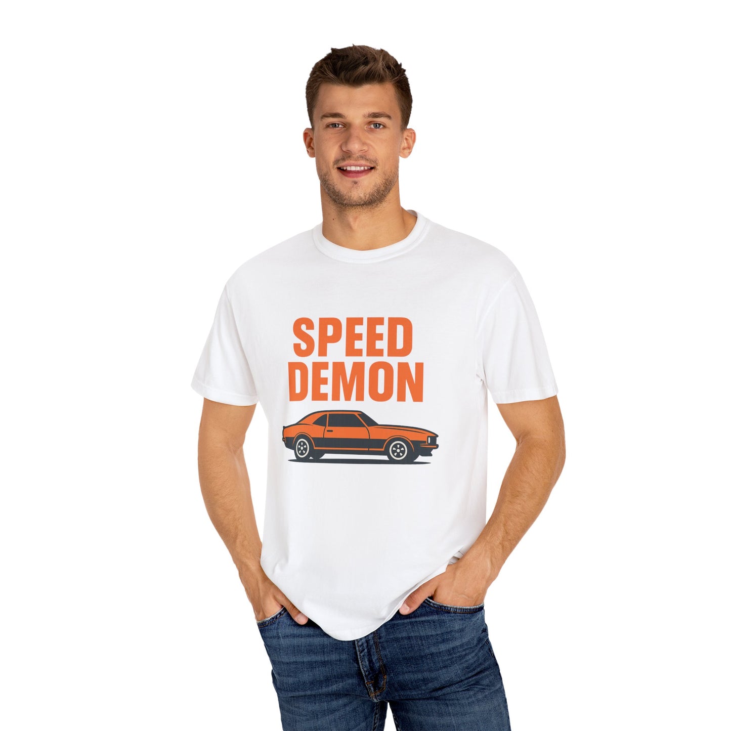 Speed Demon Unisex Garment-Dyed T-shirt