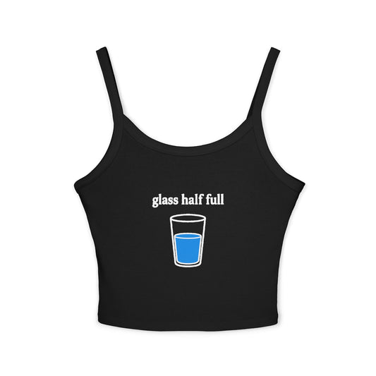 Glass Half Full Tank Top