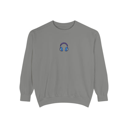 Music Lover's Embroidery Sweatshirt Unisex