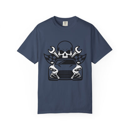 Skull Car T-Shirt Unisex