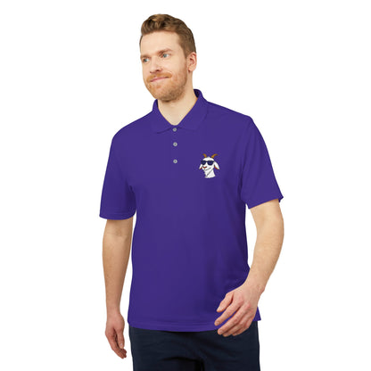 Adidas Polo Shirt with "Goat" Logo