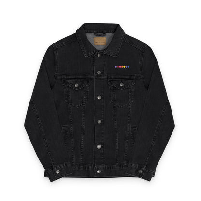 Embroidery Denim Jacket with Butterfly Design
