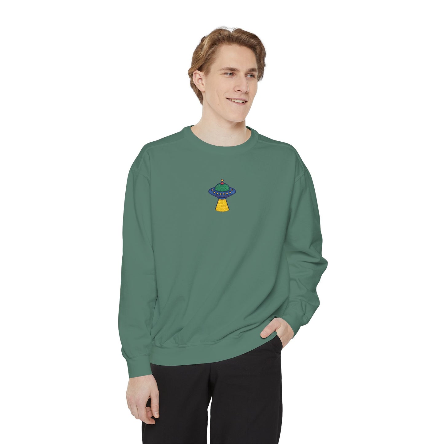 UFO Garment-Dyed Sweatshirt Unisex