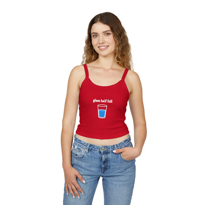 Glass Half Full Tank Top