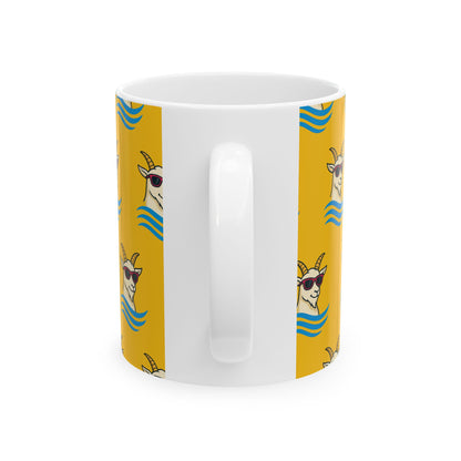 Cool Goat Ceramic Mug