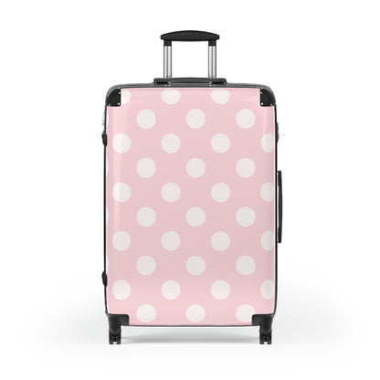 Pink Polka Dot Suitcase