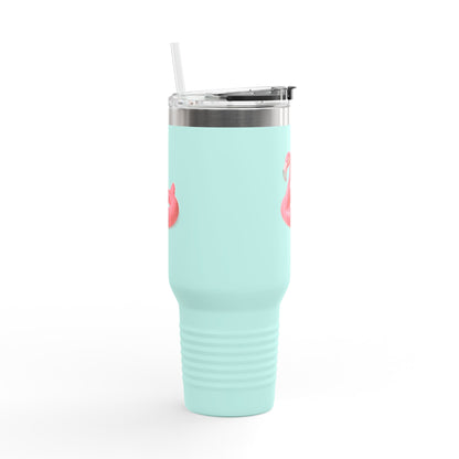 Fun Flamingo Travel Mug