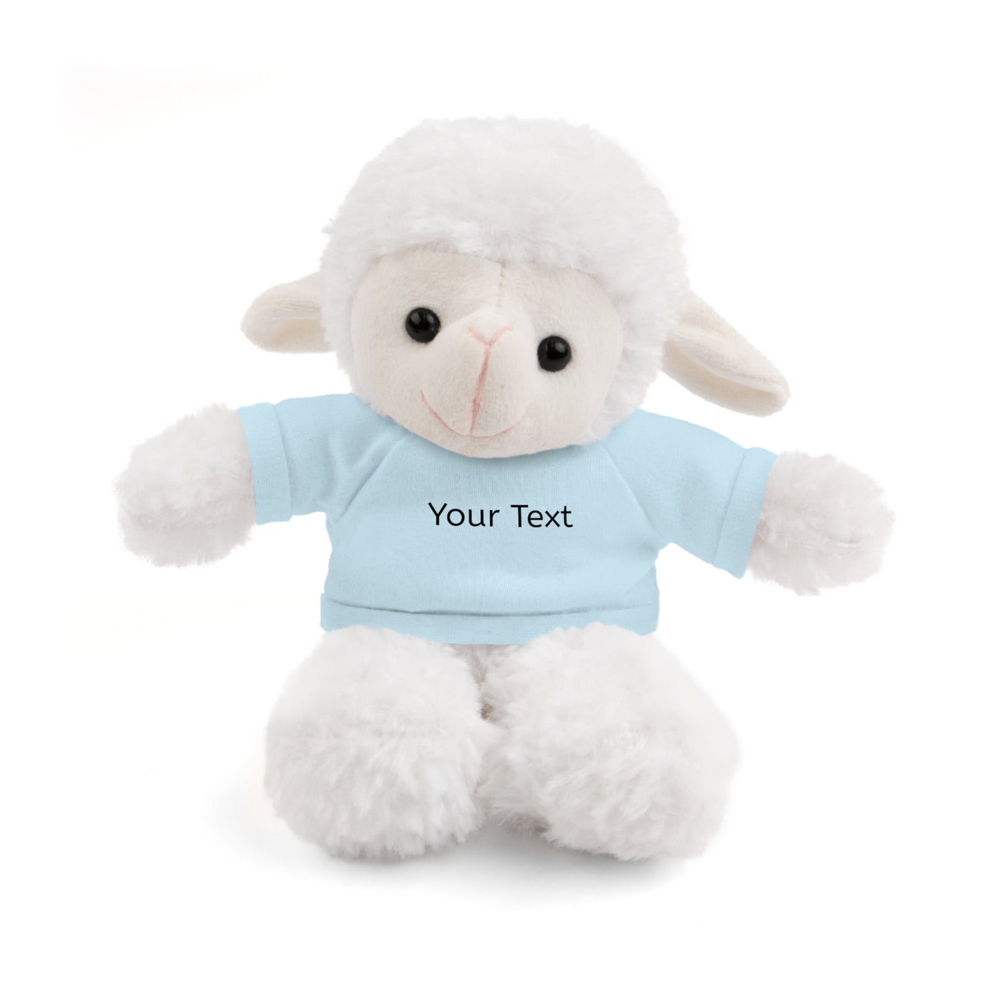 Personalized Stuffed Animal with Tee, Custom Teddy Bear Gift, Cuddly Plush Toy