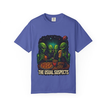 Alien Party T-Shirt | Unisex Garment-Dyed Tee