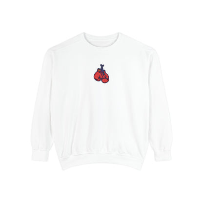 Boxing Embroidery Design Sweatshirt