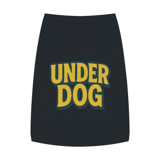 Funny Underdog Pet Tank Top - Comfy Dog Apparel for Pet Lovers