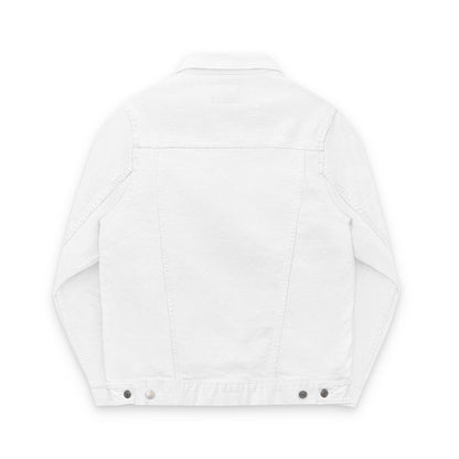 Embroidered Recalibrate Frog Denim Jacket