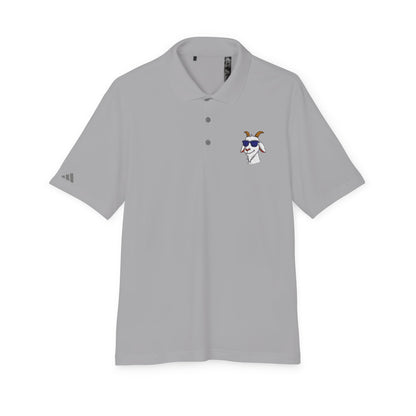 Adidas Polo Shirt with "Goat" Logo