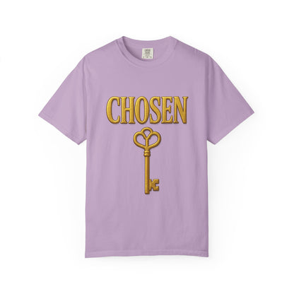 CHOSEN KEY Garment-Dyed T-shirt Unisex
