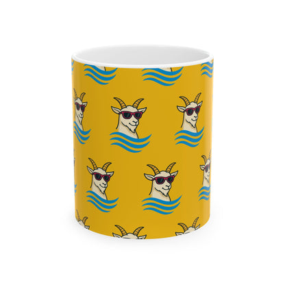 Cool Goat Ceramic Mug