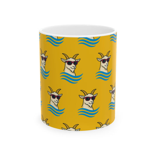 Cool Goat Ceramic Mug