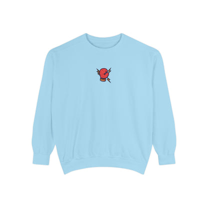 Boxing Embroidery Sweatshirt Unisex