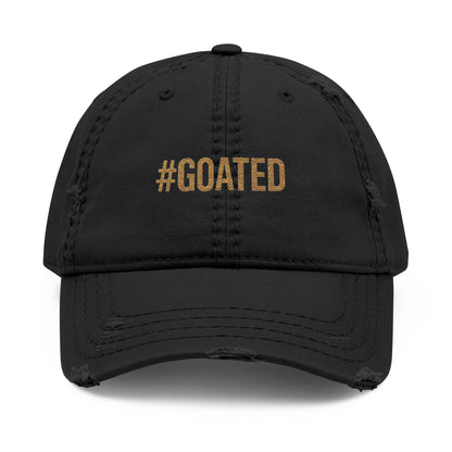 Cap with #Goated Embroidery