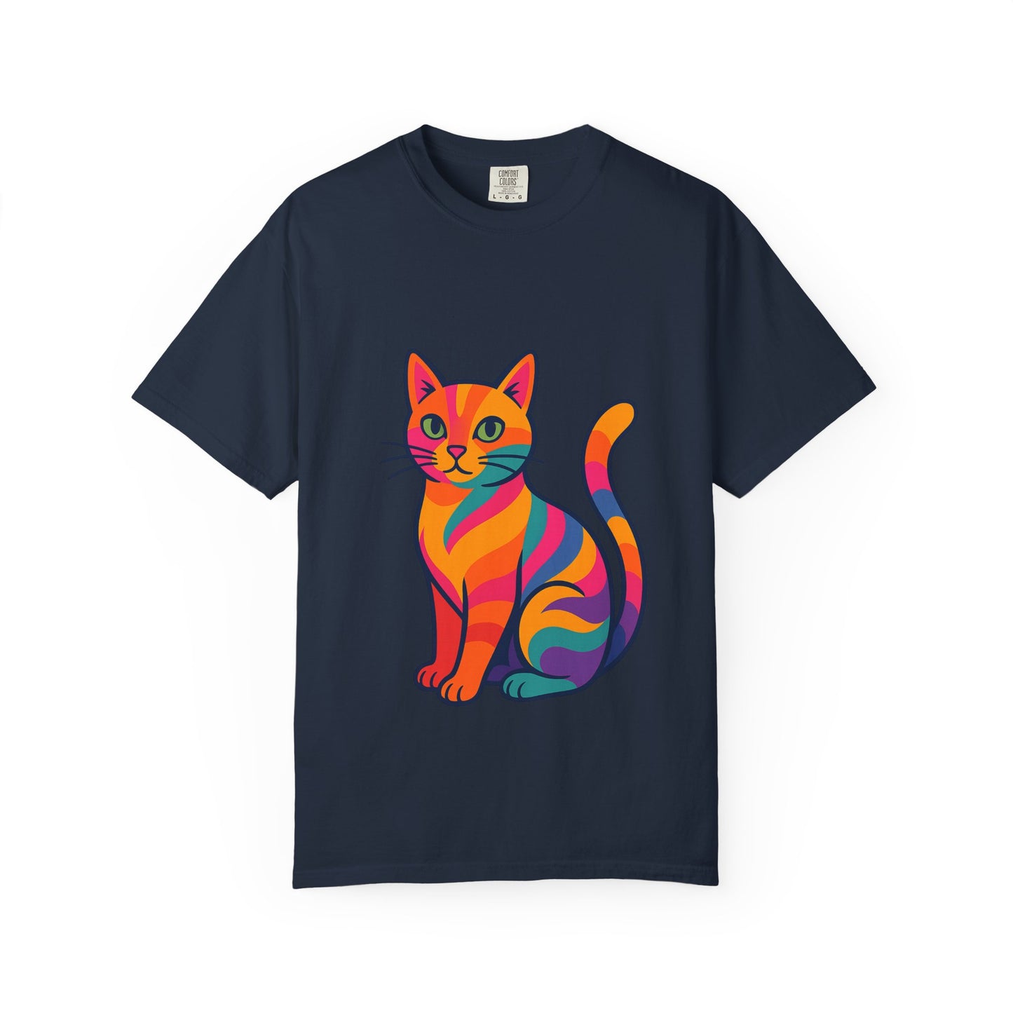 Colorful Cat Unisex T-Shirt